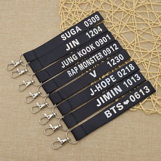 Nametag BTS BT21 - Móc khóa , móc treo cặp