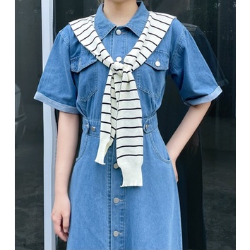 Váy Demin Dáng Dài