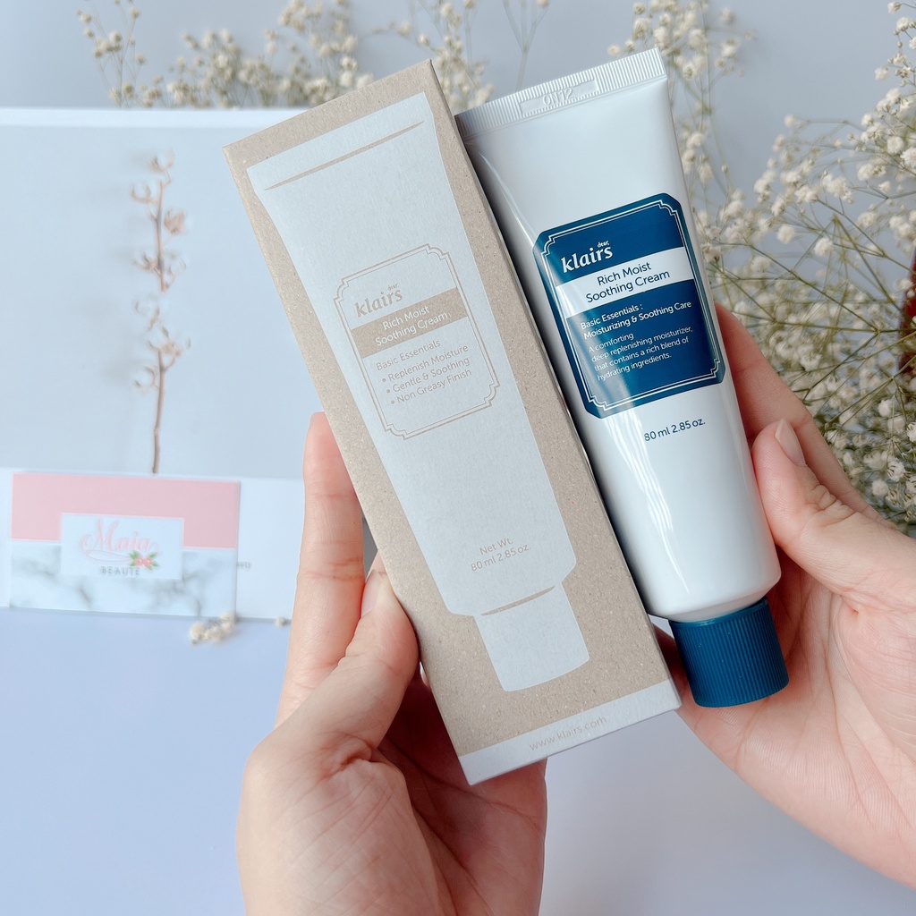 Kem Dưỡng Ẩm Và Làm Mịn Da Dear Klairs Rich Moist Soothing Cream