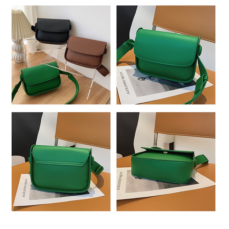 Túi Da pu Đeo Chéo Dáng Vuông Nhỏ Thời Trang 2022