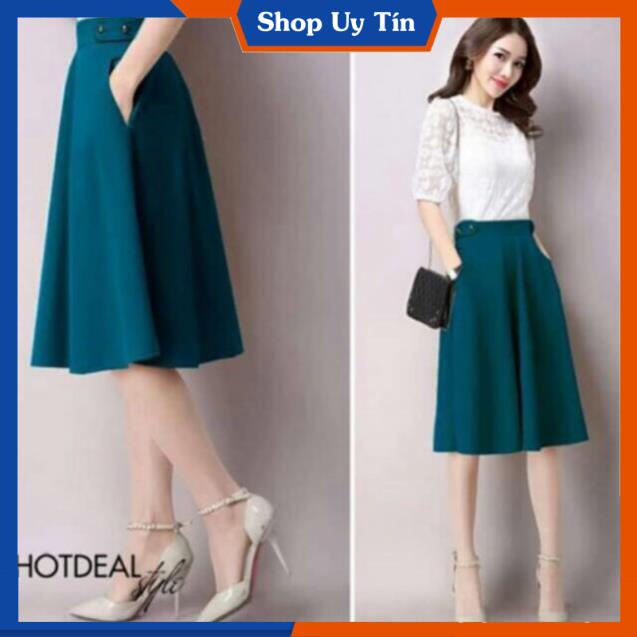 [Hàng Cao Cấp] -  CHÂN VÁY XOÈ PHONG CÁCH ( kèm hình thật)