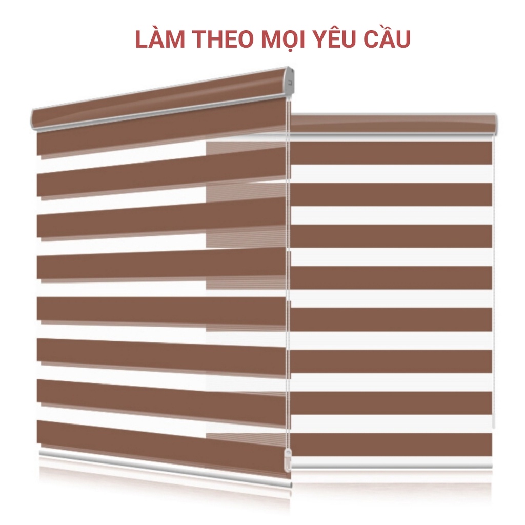 Rèm Cầu Vồng Cao Cấp Chống Nắng 80-90% VUADECOR Làm mọi kích thước theo yêu cầu