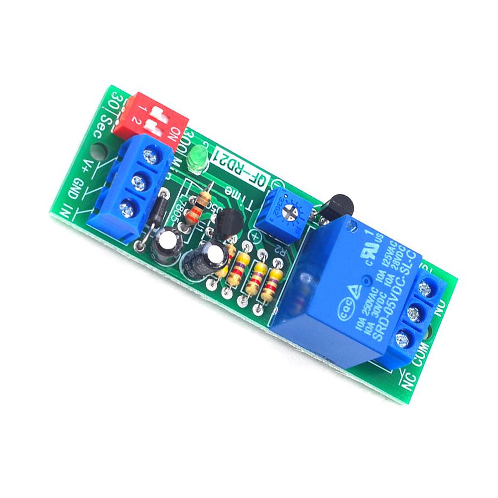 Rơ Le Hẹn Giờ DC 5V 12V 24V