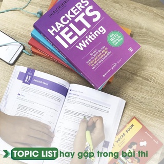 Sách Combo Hackers IELTS (4 cuốn) - BẢN QUYỀN