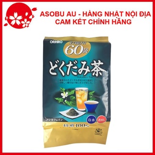 Date 2025 - trà diếp cá mát gan, giải độc orihiro gói 60 túi nhật bản