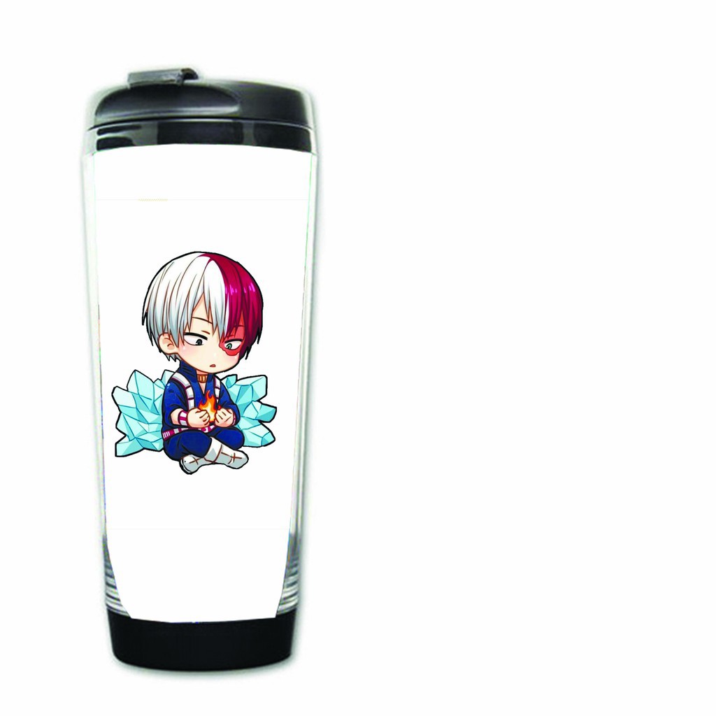 Bình đựng nước in hình Học Viện Anh Hùng BOKU NO HERO ACADEMIA My Hero Academy anime chibi xinh xắn
