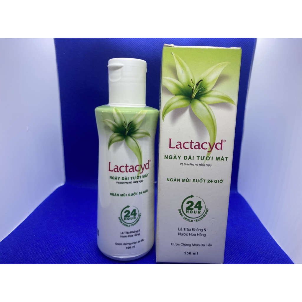 Dung Dịch Vệ Sinh Lactacyd 150ml  Lá Trầu Không& Nước Hoa Hồng