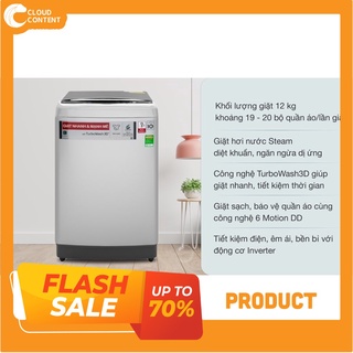 Lắp đặt toàn quốc_ máy giặt lg inverter 12 kg th2112ssav _hỗ trợ kiểm hàng
