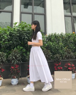 Chân váy vải cotton madebymint