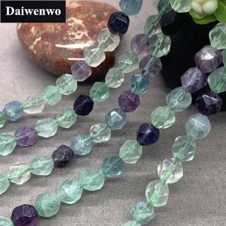 Đá fluorite 6-10mm chuyên dùng làm vòng đeo tay