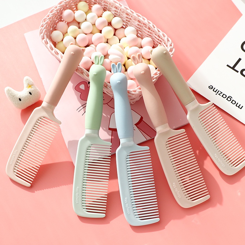 Lược Chải Tóc Gỡ Rối Thế Hệ Mới Tay Cầm Hình Thú Dễ thương