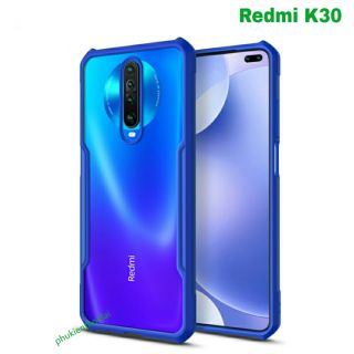 Ốp lưng XUNDD cho Redmi K30 viền màu lưng trong chống ố vàng chống sốc 2 mét