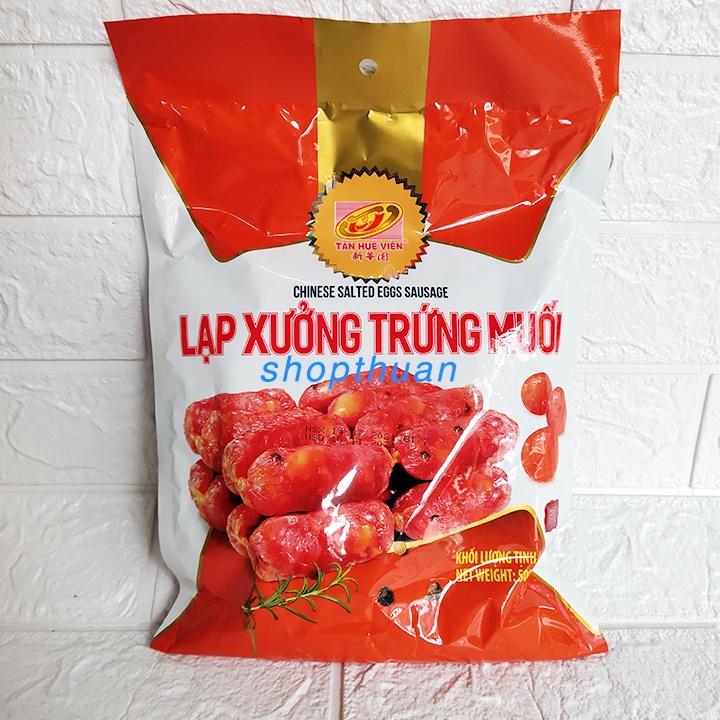 Lạp xưởng trứng muối 500g - Tân Huê Viên