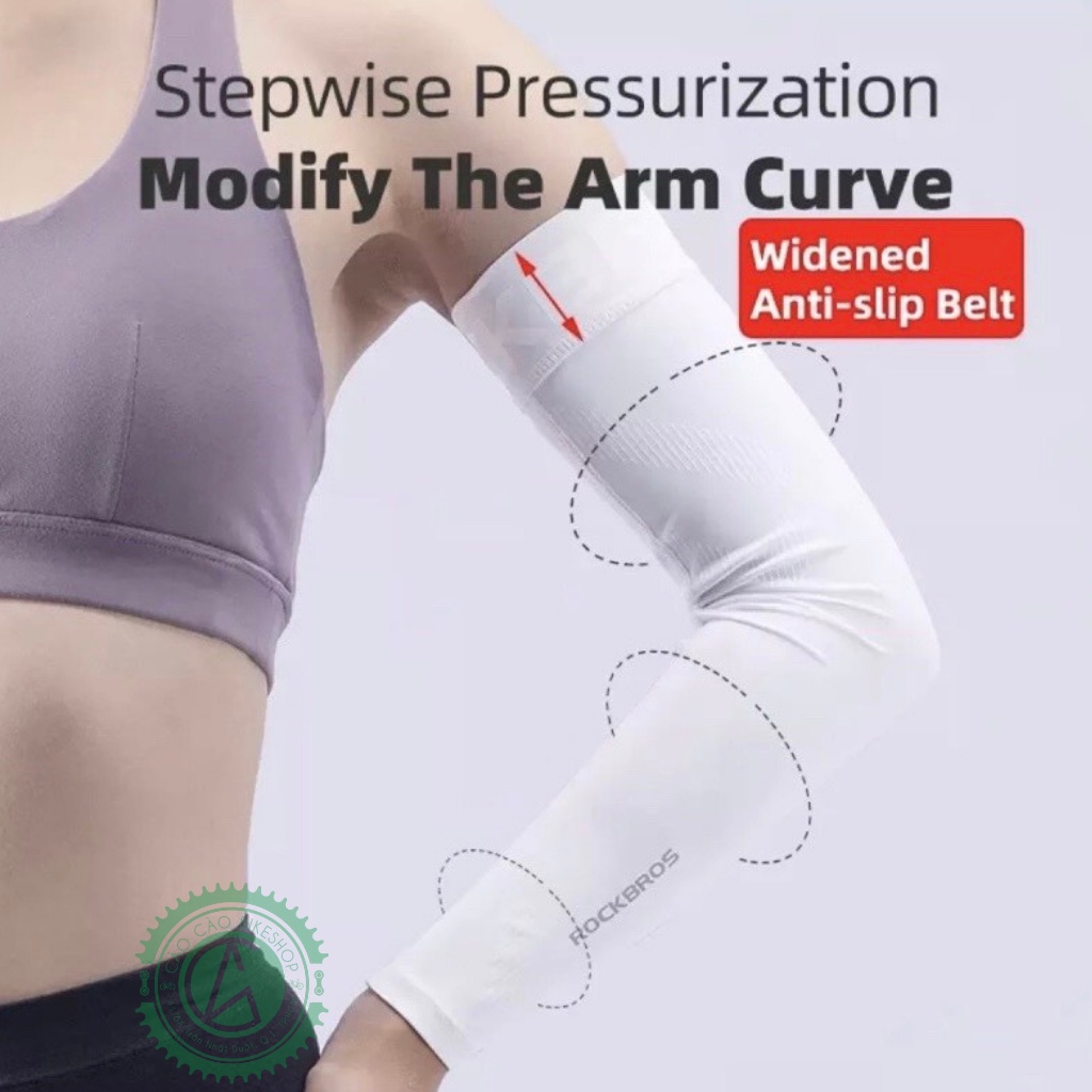 ỐNG TAY THUN LẠNH SIÊU MÁT ROCKBROS CHÍNH HÃNG _CàoCàoBikeShop