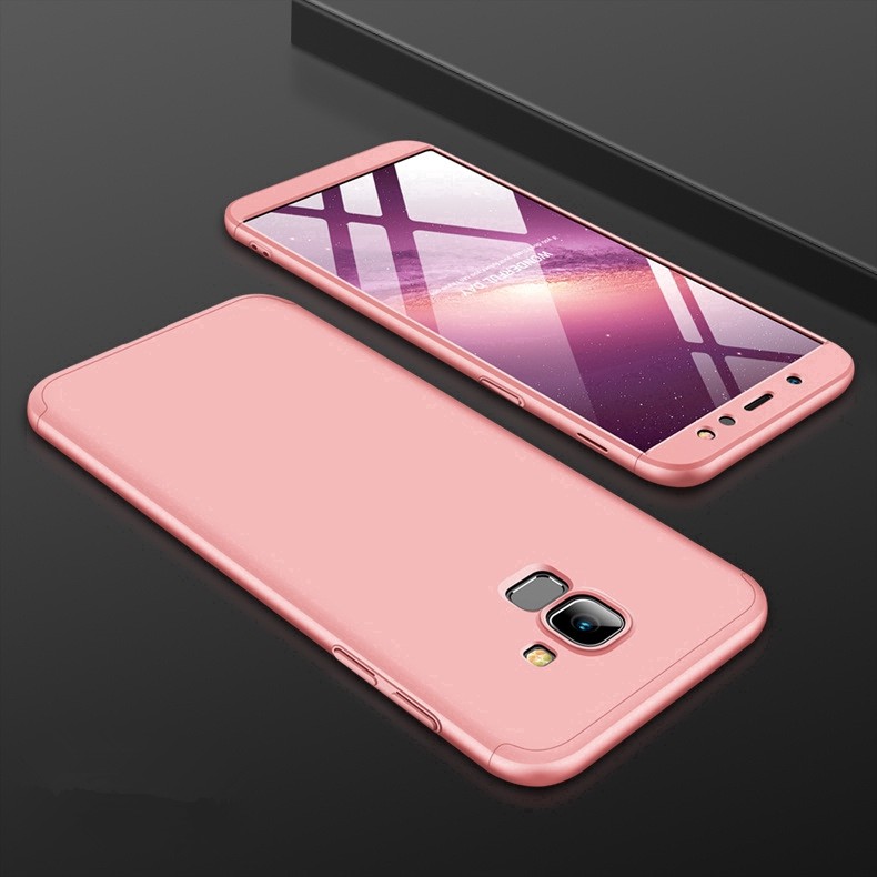 Ốp điện thoại bảo vệ 360 độ 2 mặt cho Samsung A6 Plus 2018 A30 A10 A50 A60 A70