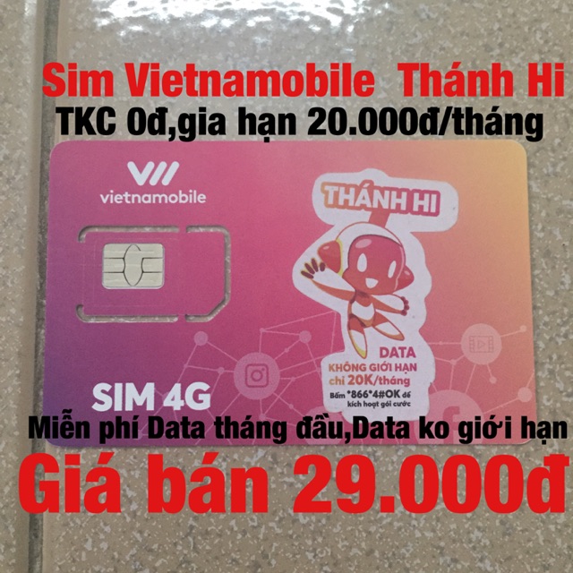 Sim Vietnamobile Thánh Hi