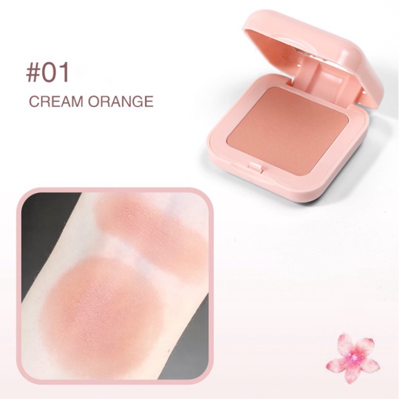 Phấn má hồng nội địa trung - Phấn má dạng kem đơn sắc Blusher Color Geometry NAVI
