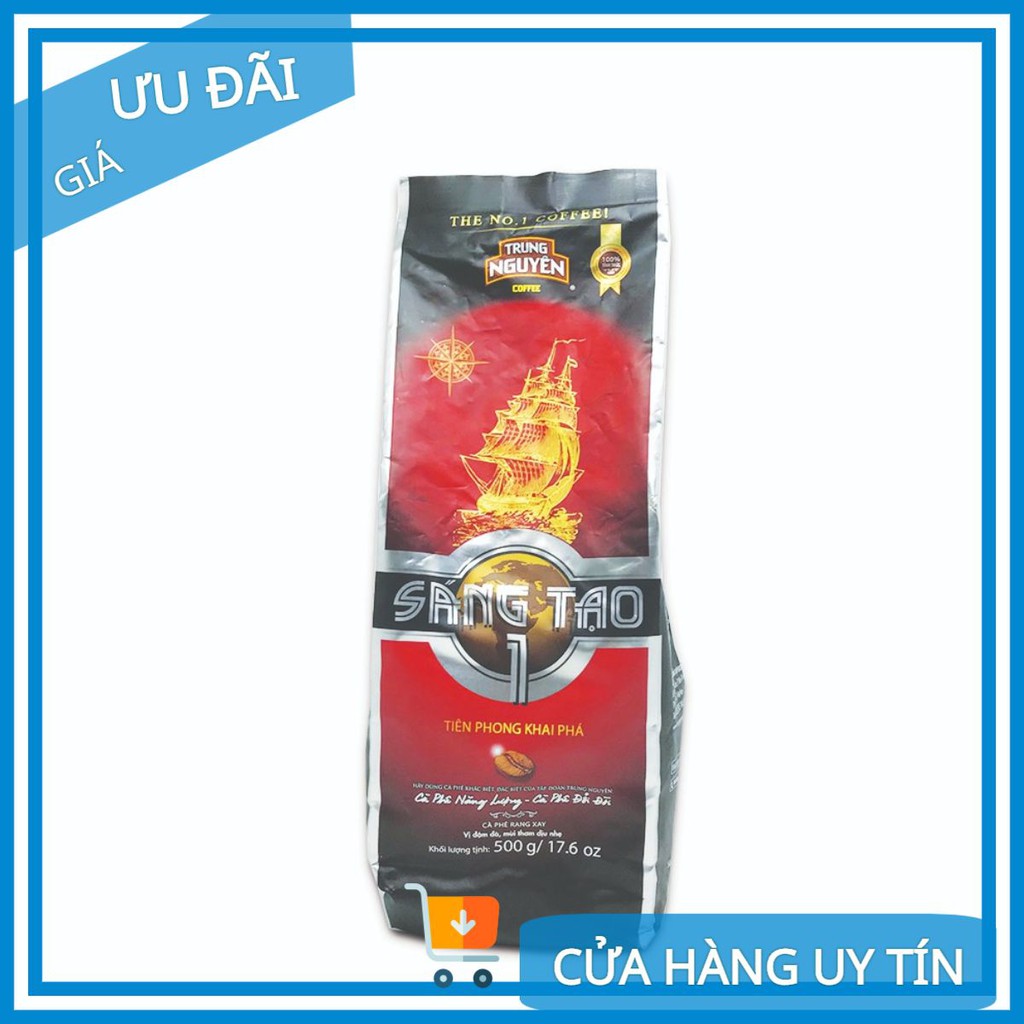 [Có tem] Cà phê Sáng Tạo 1 Trung Nguyên - Gói 340g/ gói 500g - Cà Phê Pha Phin - Trung Nguyên Legend