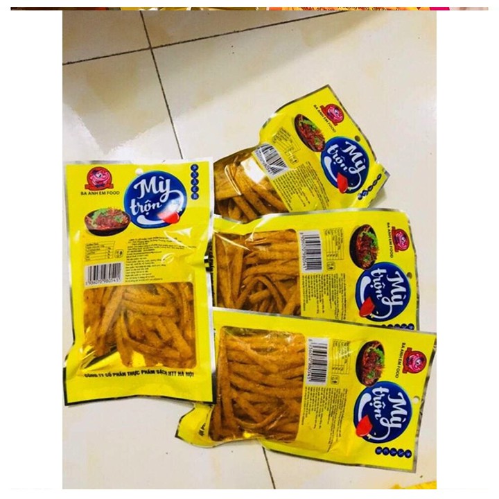 10 Gói Snack Mỳ Trộn Thơm Ngon - Đồ Ăn Vặt Tuổi Thơ