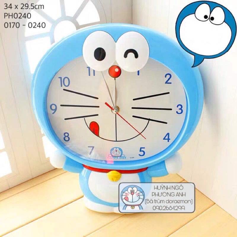 ⏰ĐỒNG HỒ TREO TƯỜNG DORAEMON (body)⏰