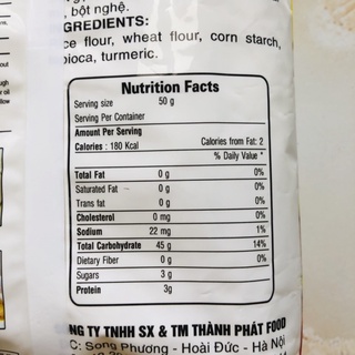 Bột làm bánh xèo gói 500 gram