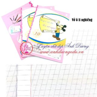 🎉🎉VỞ Ô LI NGHIÊNG