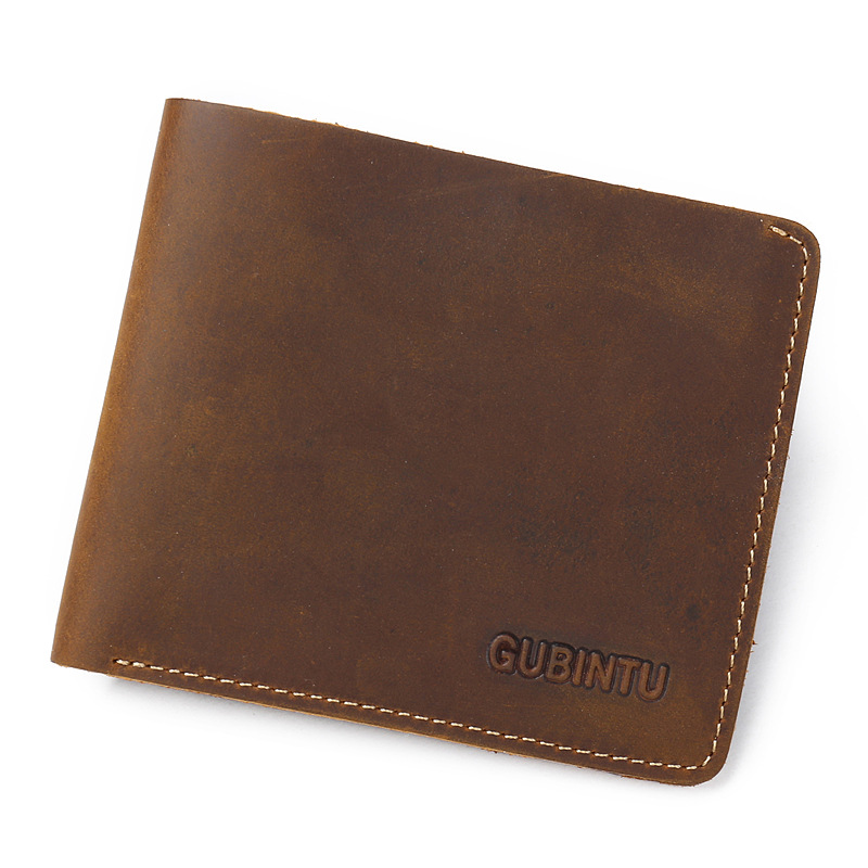 LOCIMOLE BAG Leather Wallets Men Brand Billfold Short Men Clutch Wallets Handy Bags Male Card Holder Carteira Masculina-