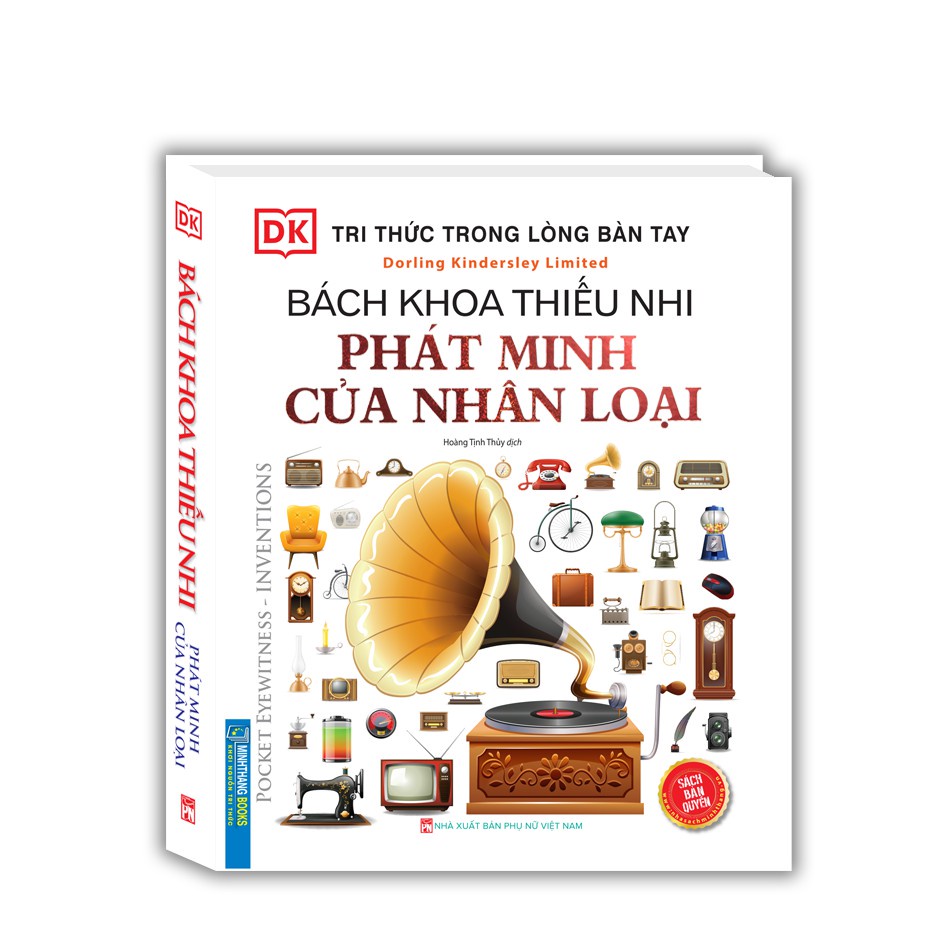 Sách - Tri thức trong lòng bàn tay - Bách khoa thiếu nhi phát minh của nhân loại Tặng Kèm Bookmark