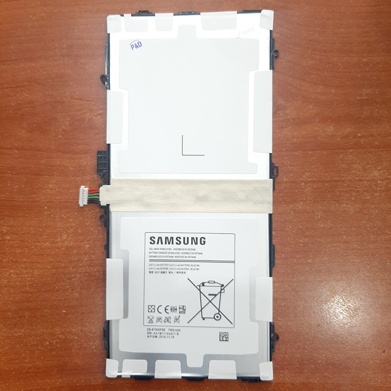Pin Samsung Galaxy TAB T800/T805/T801/TAB S 10.5/EB-BT800FBE Zin Máy - Bảo hành 3 tháng