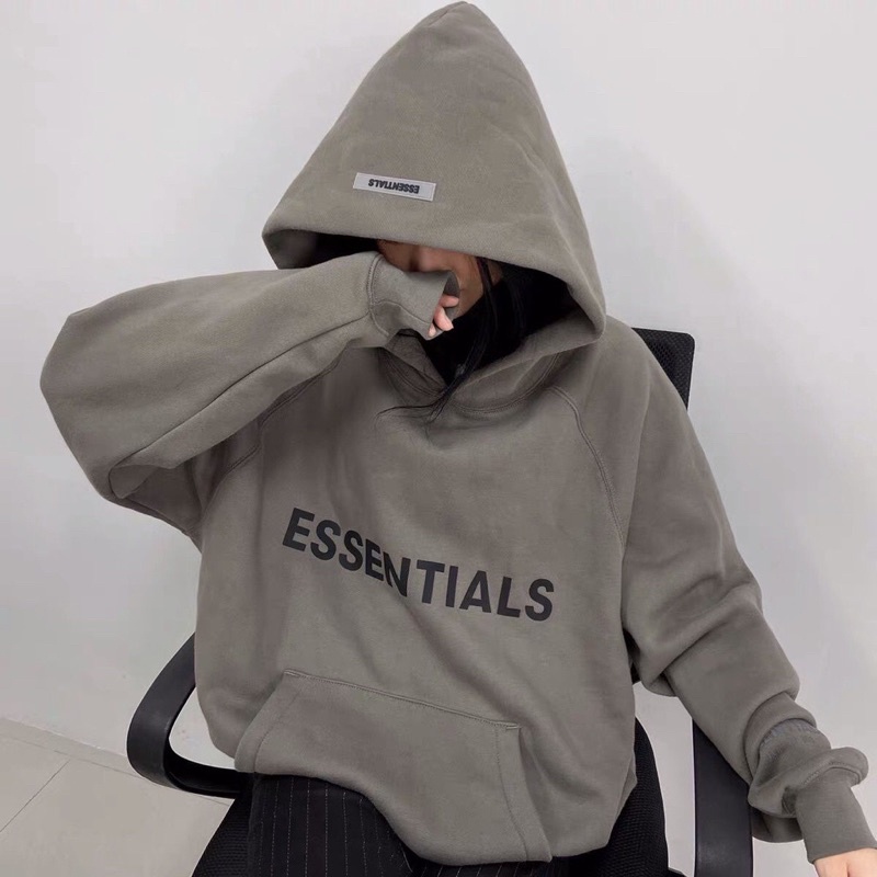 ÁO HODDIE ESSENTIALS VẢI DƯ VNXK DÀNH CHO CẢ NAM VÀ NỮ