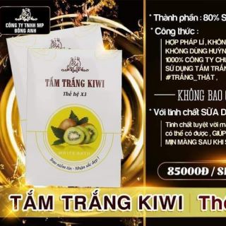 Tắm trắng kiwi chính hãng