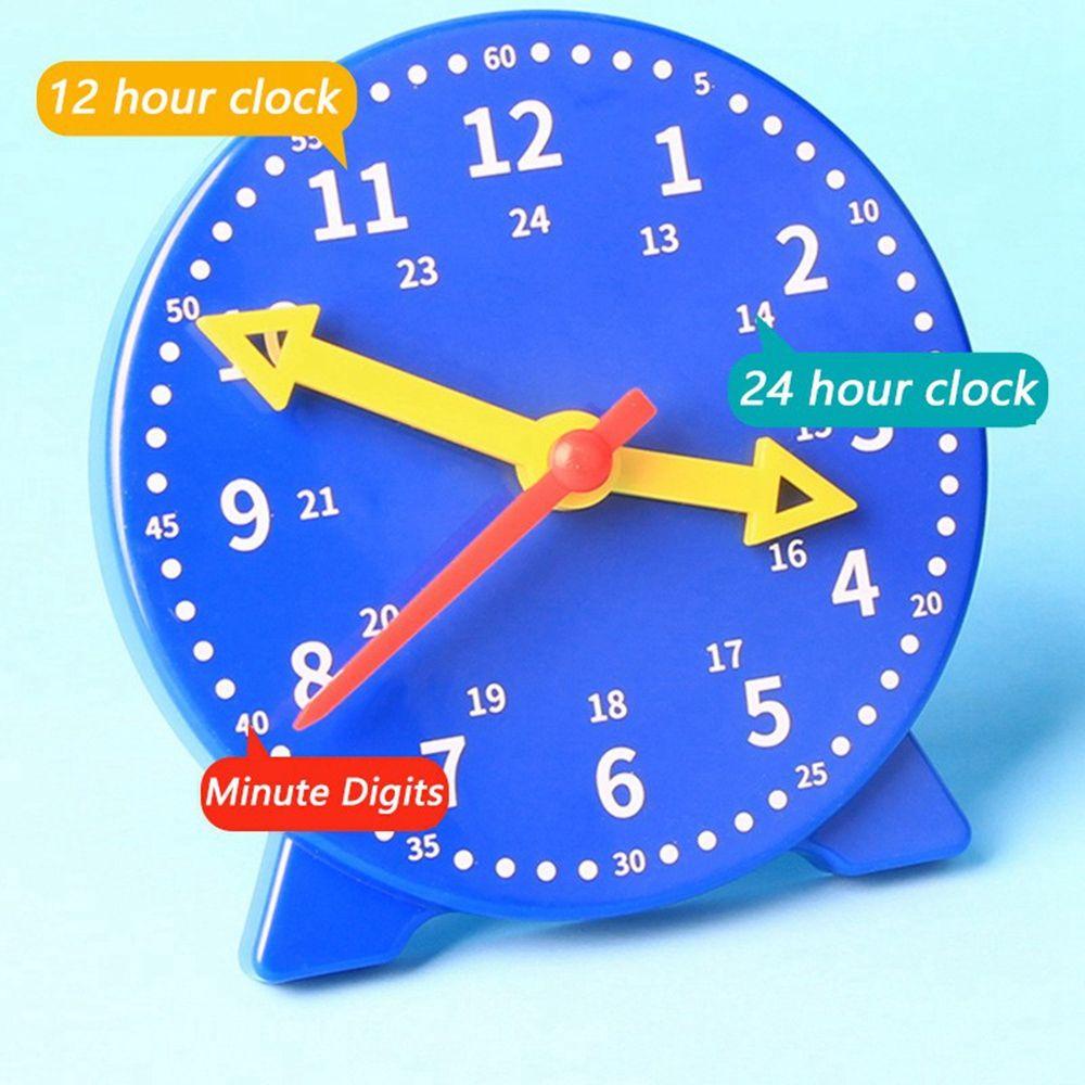 Đồng Hồ Đồ Chơi 3 Màu Sắc Dùng Dạy Học Cho Trẻ Em