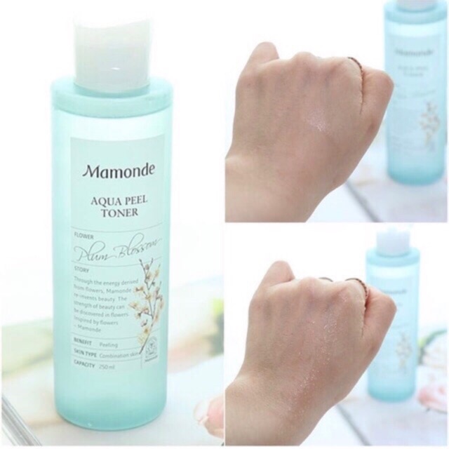 Nước hoa hồng Mamonde Aqua Peel Toner