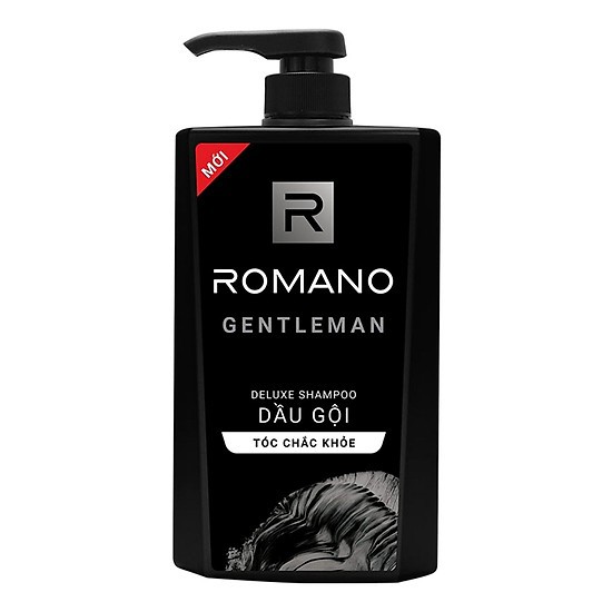 Dầu gội cho nam Romano Gentleman cho tóc chắc khỏe chai 650g