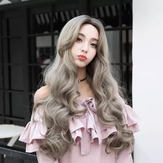 SALE XẢ🎀 4 MÀU 👏 TÓC GIẢ HAI MÁI XOĂN DÀI CF-658