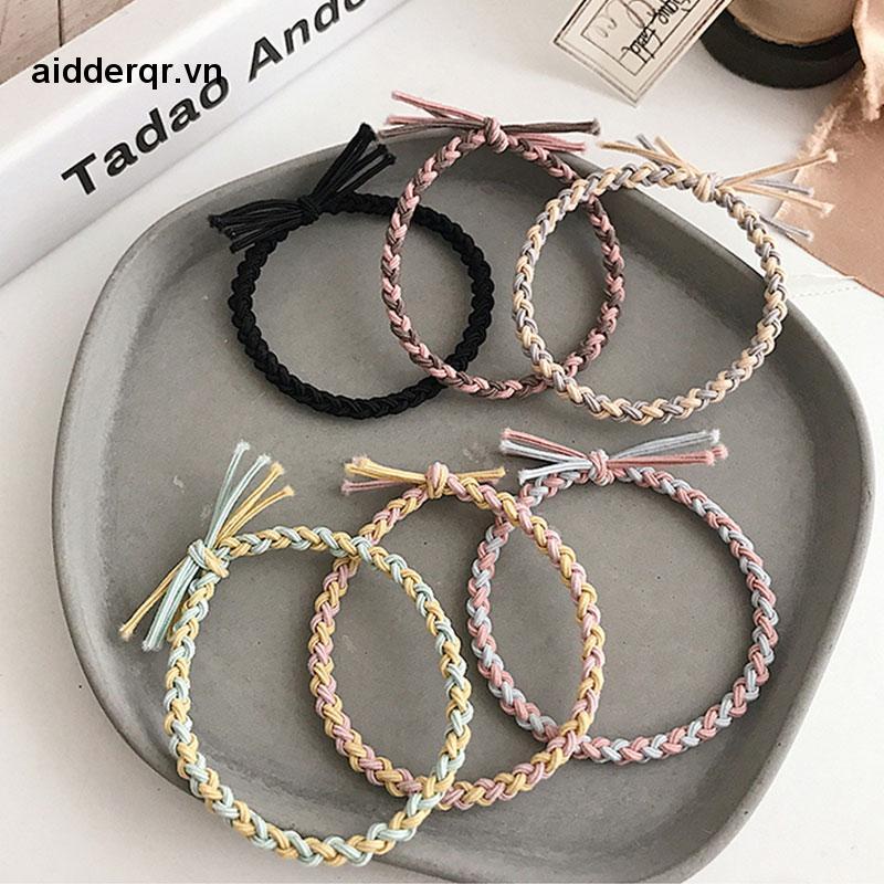 🌸🌸Dây Buộc Tóc Co Giãn Nhiều Màu Sắc Phong Cách Hàn Quốc Dành Cho Nữ