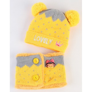 SALE [80k] Set khăn mũ len cho bé