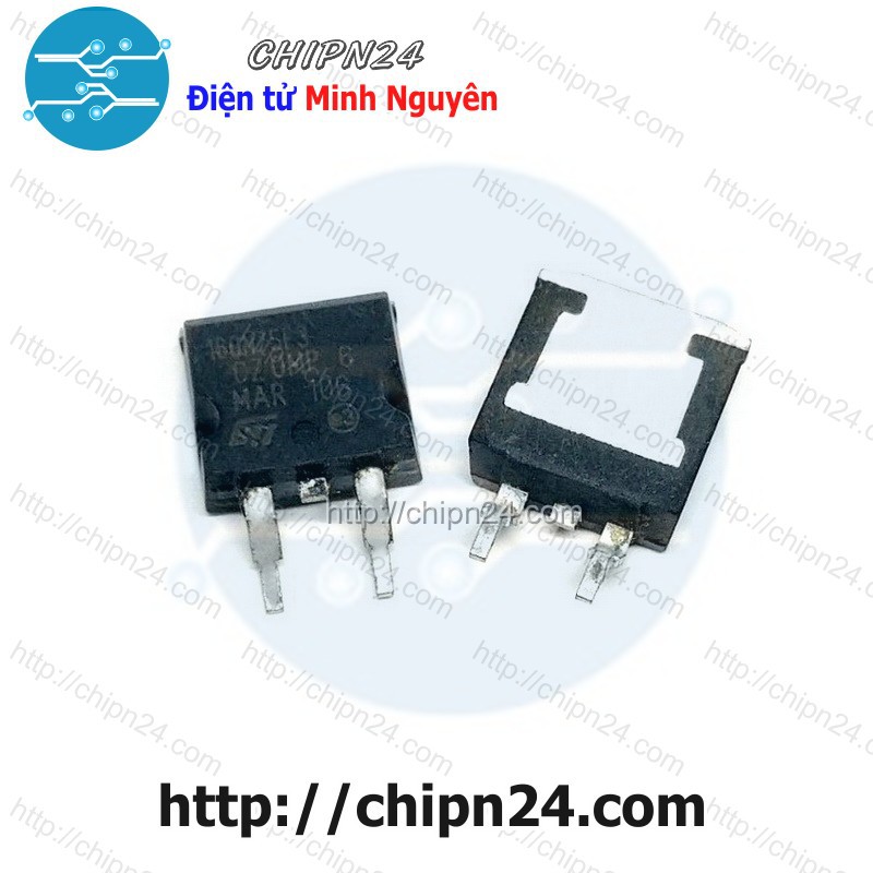 [2 CON] (SOP) MOSFET Dán 160N75F3 TO-263 120A 75V Kênh N (SMD Dán) (ST160N75F3 160N75)