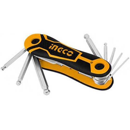 Bộ lục giác xếp 8 chi tiết ingco hhk14082