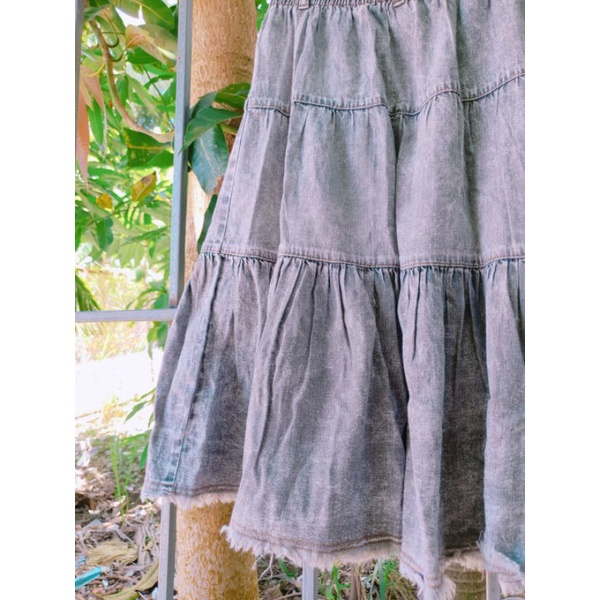 CHÂN VÁY NHẬT JEAN BÈO