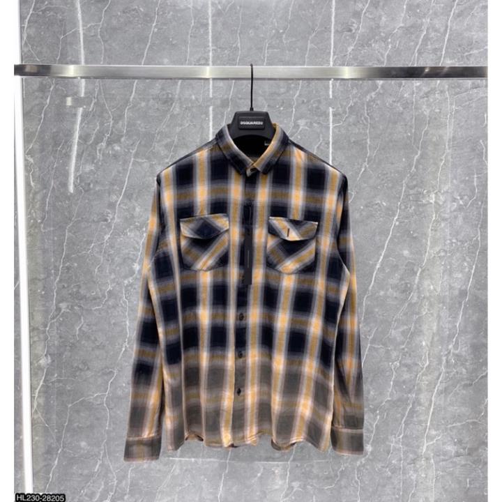 [Siêu SALE] Áo Sơ Mi Nam Amr Loang Kẻ Caro Siêu Hot - Áo Sơ Mi Dài Tay Nam Loang Cao Cấp