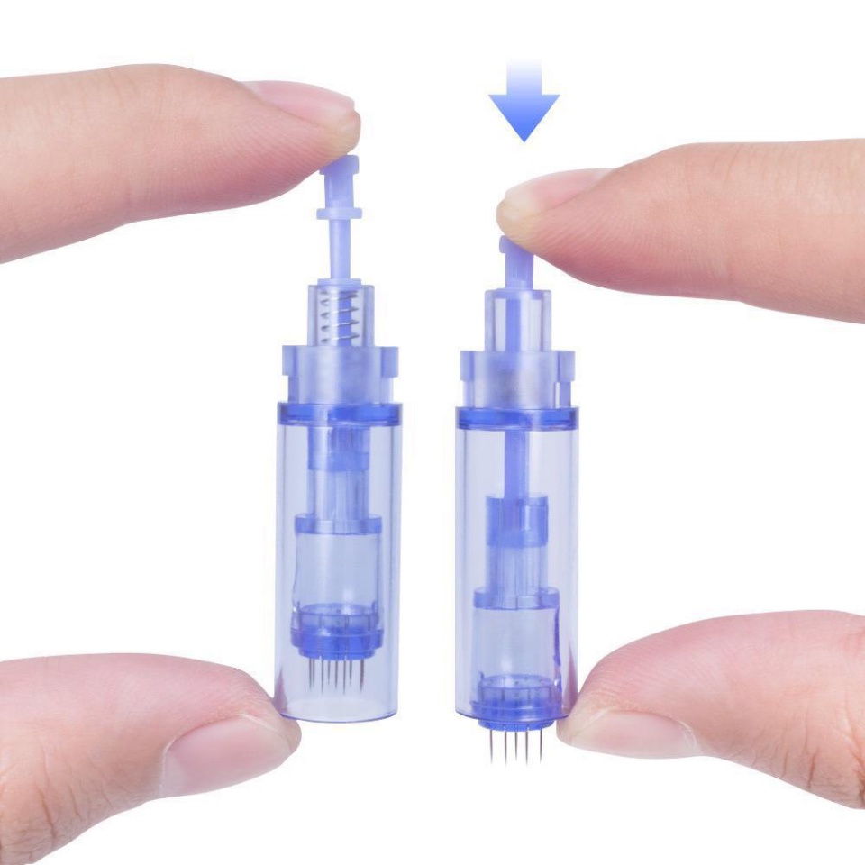 Đầu Kim Máy Drpen Chính Hãng, Nano Kim 12 Kim 36 Cho Máy Phi Kim, Máy Lăn Kim Dr pen.