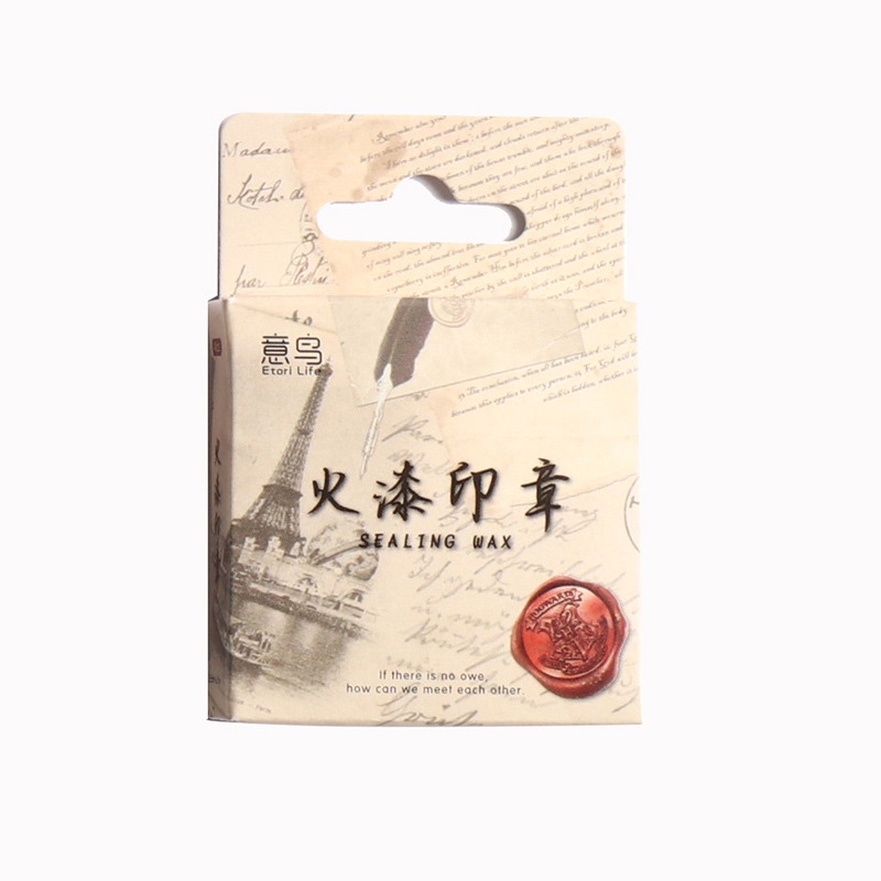 Set 46 Con Dấu Trang Trí Thủ Công Phong Cách Retro