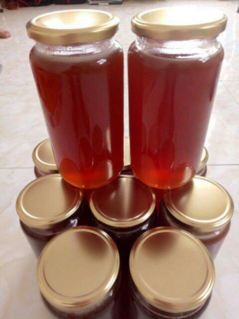 HỦ THỦY TINH TRÒN 1 LÍT NẮP THIẾT