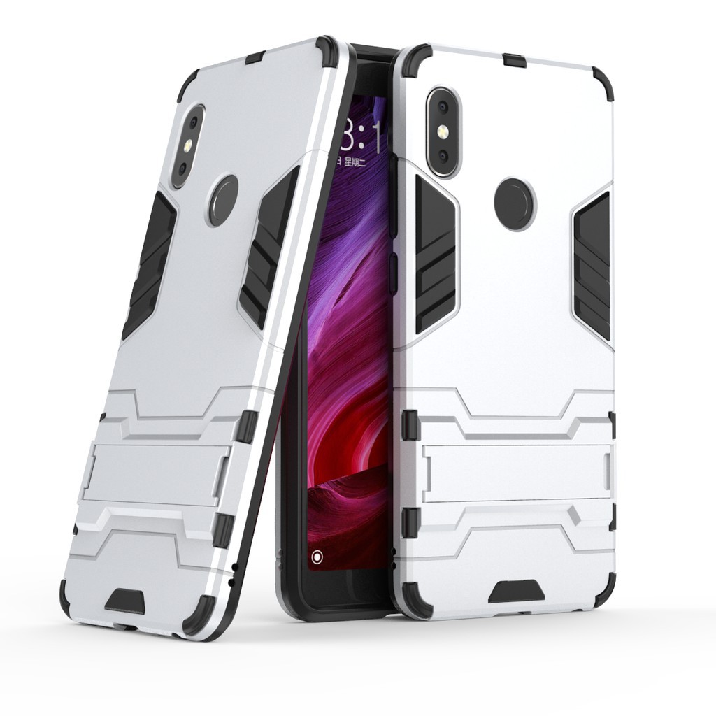 For Xiaomi Redmi Note 5 Pro Case Hybrid Iron Man Hard Armor Defender Phone Case