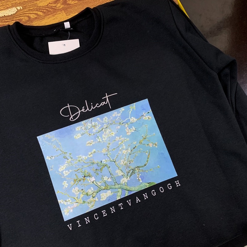 Áo hoodie Hoa Hạnh Nhân Vincent Vangogh