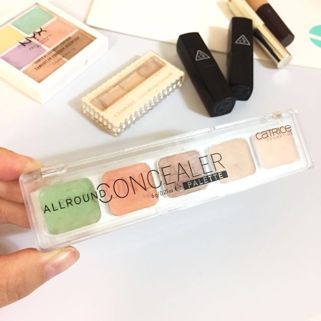 Kem Che Khuyết Điểm 5 Ô Đa Năng Catrice AllRound Concealer Palette 6g