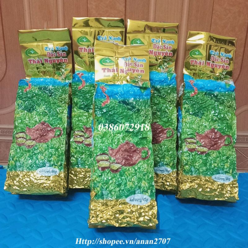 TRÀ XANH THÁI NGUYÊN NHÀ LÀM LOẠI NGON - SẠCH ( GÓI 500G)