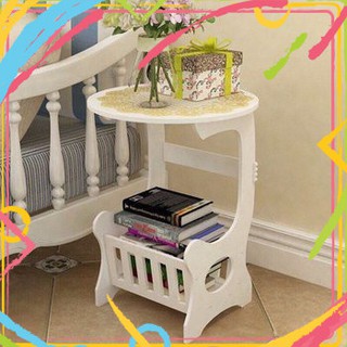 Kệ bàn tròn để đầu giường