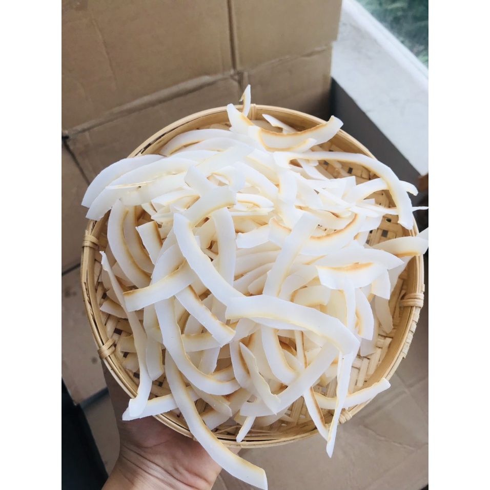 250g dừa sấy keto không đường 100% hàng loại 1